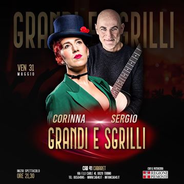 Sergio Sgrilli e Corinna Grandi